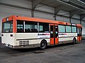 Mercedes-Benz O 405 Nr. 105 der VGF, verwendet als Kino bei einer Veranstaltung