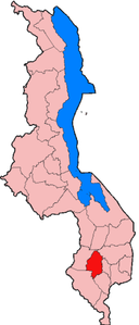 Distretto di Blantyre – Localizzazione