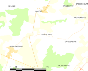 Poziția localității Rangecourt