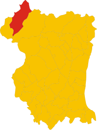 Locatie van Cimolais in Pordenone (PN)