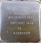 Stolperstein für Ruth Mendel
