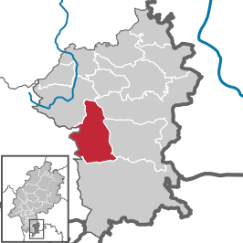 Kaart van Mossautal
