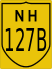 National Highway 127B marker