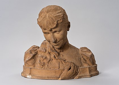 Sculpted Portrait of a Woman, 1891, Nationalmuseum