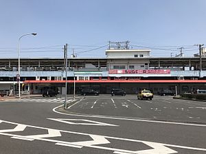 车站南口（2017年4月）