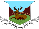 Coat of arms of New Mills Urban District