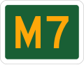 Alphanumeric route marker