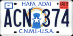 Номерной знак северных Мариан 1989 ACN 374.png