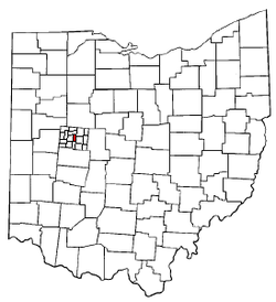 Location of Lake Township in Ohio