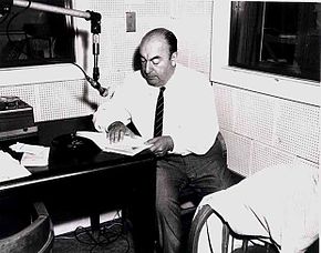 Neruda nella sede della Biblioteca del Congresso, 1966