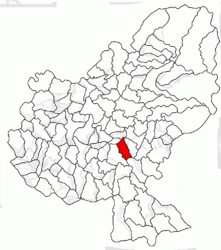 Păsăreni – Mappa