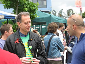 Peter Tatchell at the Cowley Road Carnival