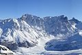 Sicht Richtung Piz Arblatsch, Piz Forbesch und Piz Platta