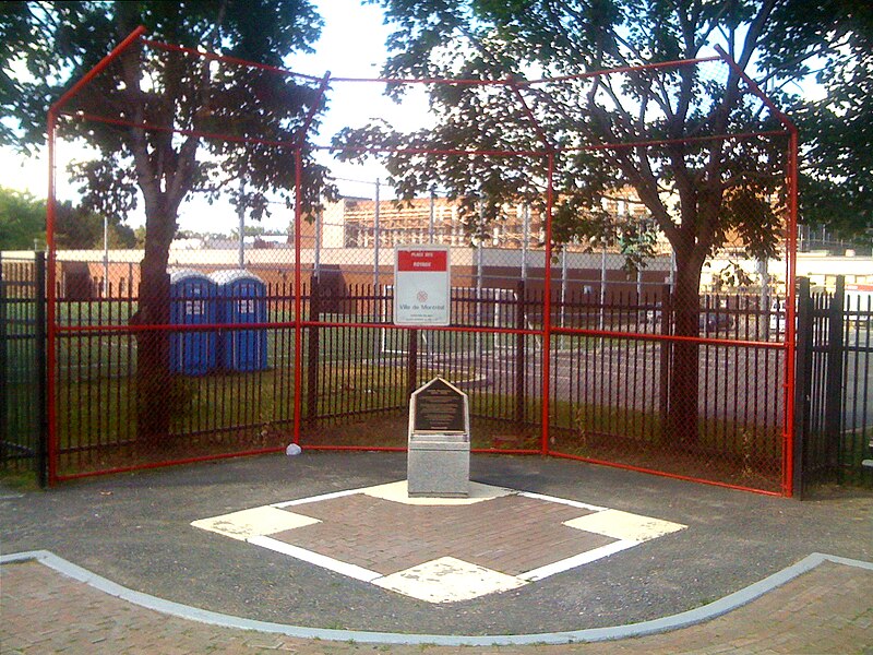 Place des Royaux, the former location of Jules Lasalle's stautue of Jackie Robinson, picture by Gates of Ale