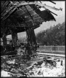 An UIC-X carriage was destroyed following the Train 904 bombing Rapido 904.jpg