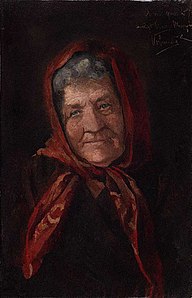 Retrato dunha vella.