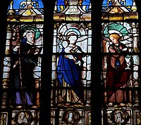 Fenster 4 in der Kirche Notre-Dame-du-Marthuret in Riom