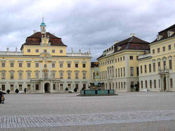 Ludwigsburg Palace, inner courtyard