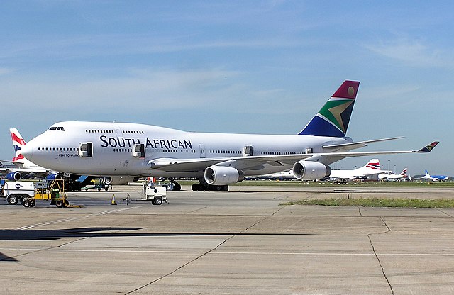 Boeing 747 de la SAA