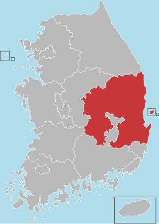 庆尚北道位置图