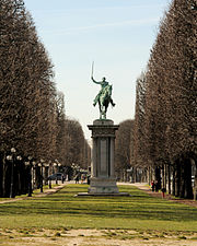 Statue de La Fayette.