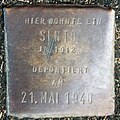 Stolperstein für einen Sinto (Thieboldsgasse 88)