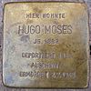 Stolperstein Gaußstraße 14 für Hugo Moses