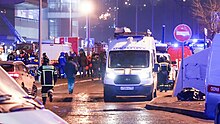 Emergency services responding to the attack Terrorist attack at the Crocus City Hall in Moscow aftermath.jpg