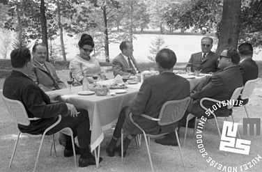 Tito i Jovanka na Brdu kod Kranja 1967.
