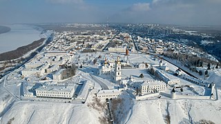 Kremlin de Tobolsk, plus grand kremlin de Sibérie et plus jeune de Russie.