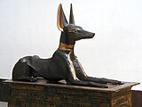 Anubis helgedom som hittades i KV62