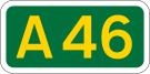 A46 road shield