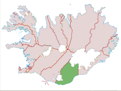 County Vestur-Skaftafellssysla, Iceland