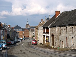 Rue des Ardennes, hoofdstraat