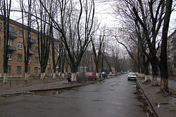 Улица Василия Чумака, перекрёсток с ул. Героев Севастополя.