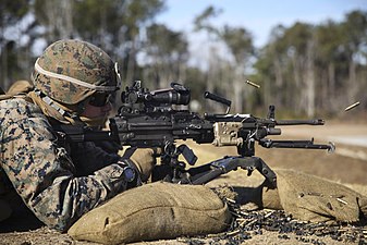 Gourdonadenn tennañ gant an M249