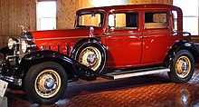 1932 Buick series 90 Club Sedan 1932 Buick Series 90 4-Door Club Sedan Classic Car Club of America Museum (9427583825) (cropped).jpg