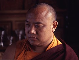 1965 photo of Karmapa in Sikkim by Dr. Alice S. Kandell 1965 photo detail, Karmapa, religious leader of Sikkim (cropped).jpg