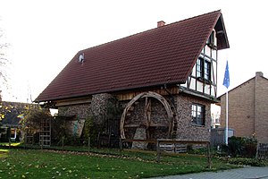 Hier war der Standort der Brünkers Mühle