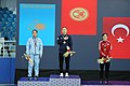 68 kg Medal ceremony