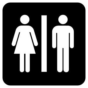 toilet sign