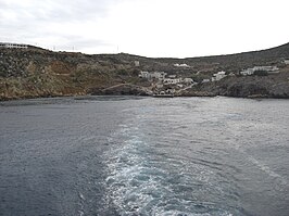 De haven van Antikythera