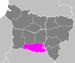 Location of Senlis in Picardy