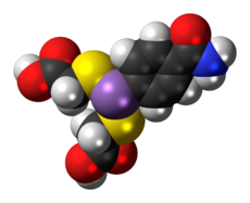 Space-filling model of arsenamide