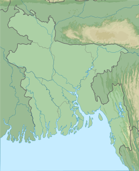 Jagaddala Mahavihara ubicada en Bangladés