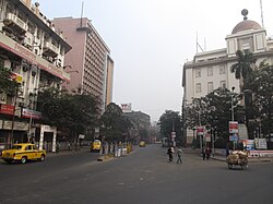Bentinck Street in Dharmatala