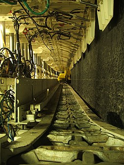 Untertagebaugerät im Bergbau-Museum