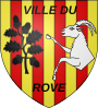 Blason de la ville de Le Rove (13). 
 svg