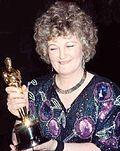 Photo of Brenda Fricker in 1990.