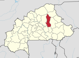 Provincia di Namentenga – Localizzazione
